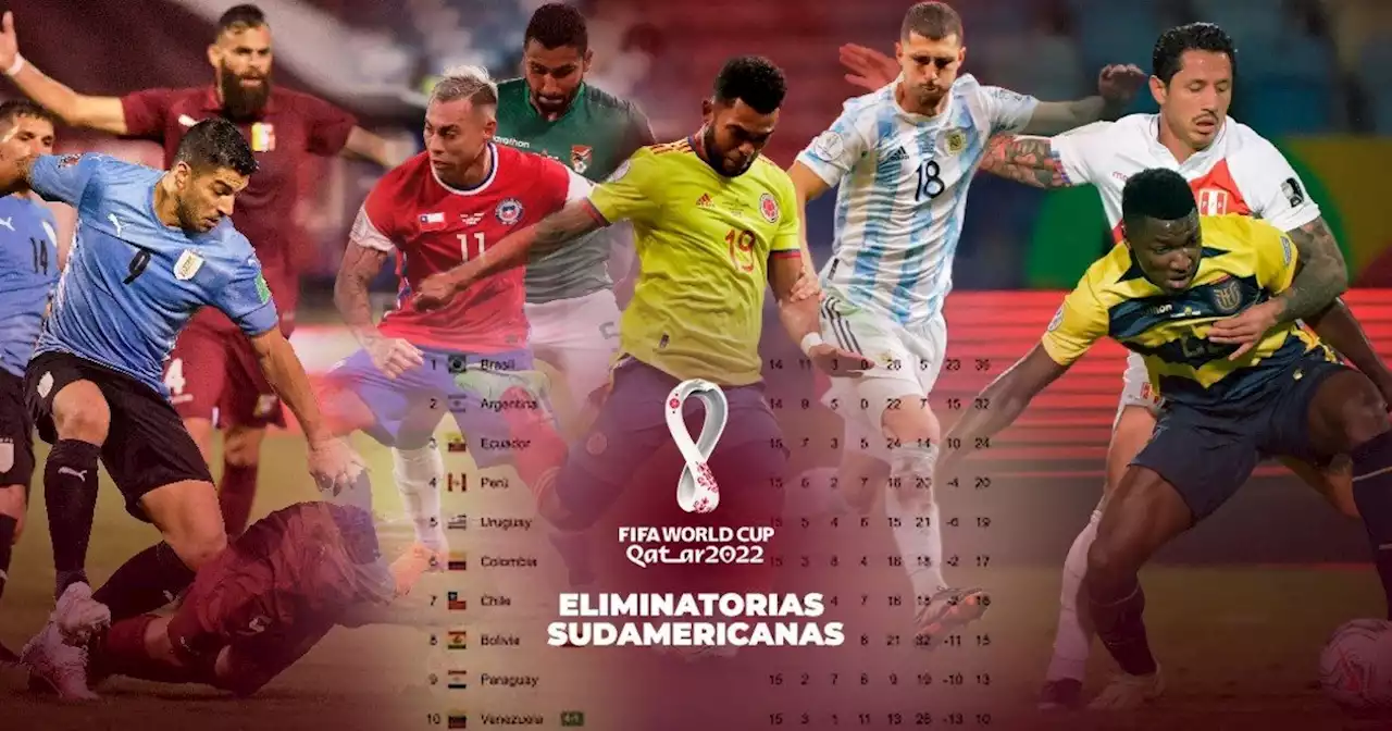 Así quedó la tabla de las Eliminatorias