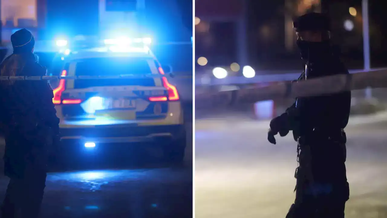 Allvarligt skadad i Farsta strand – tåg stoppade