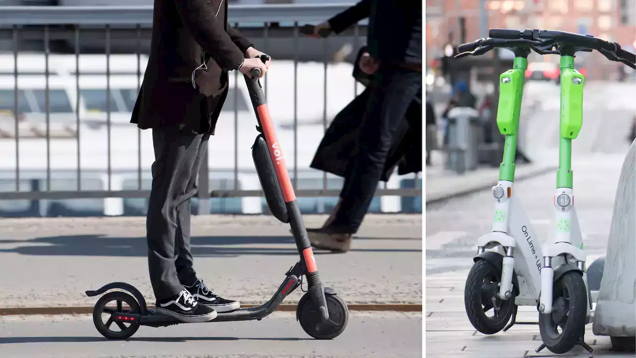 Studie: Elsparkcyklar har större klimatavtryck än kollektivtrafiken