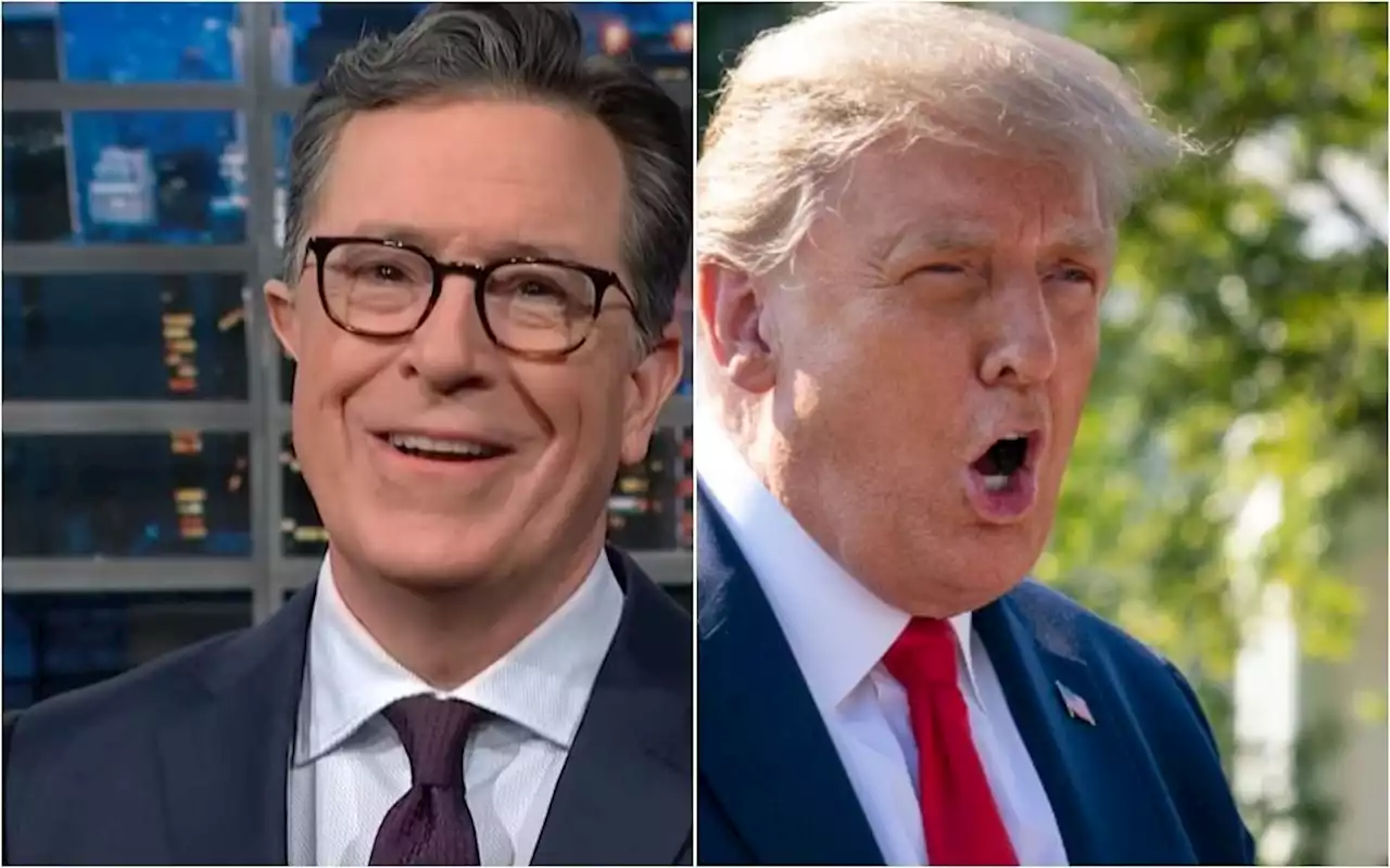 Stephen Colbert's Brutal 'Pardon' For Trump Gets Bleeped By The Network