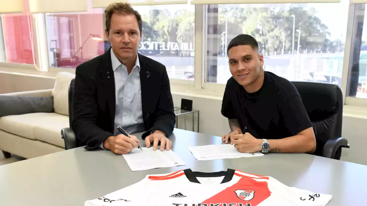 River Plate le da la bienvenida a Juan Fernando Quintero