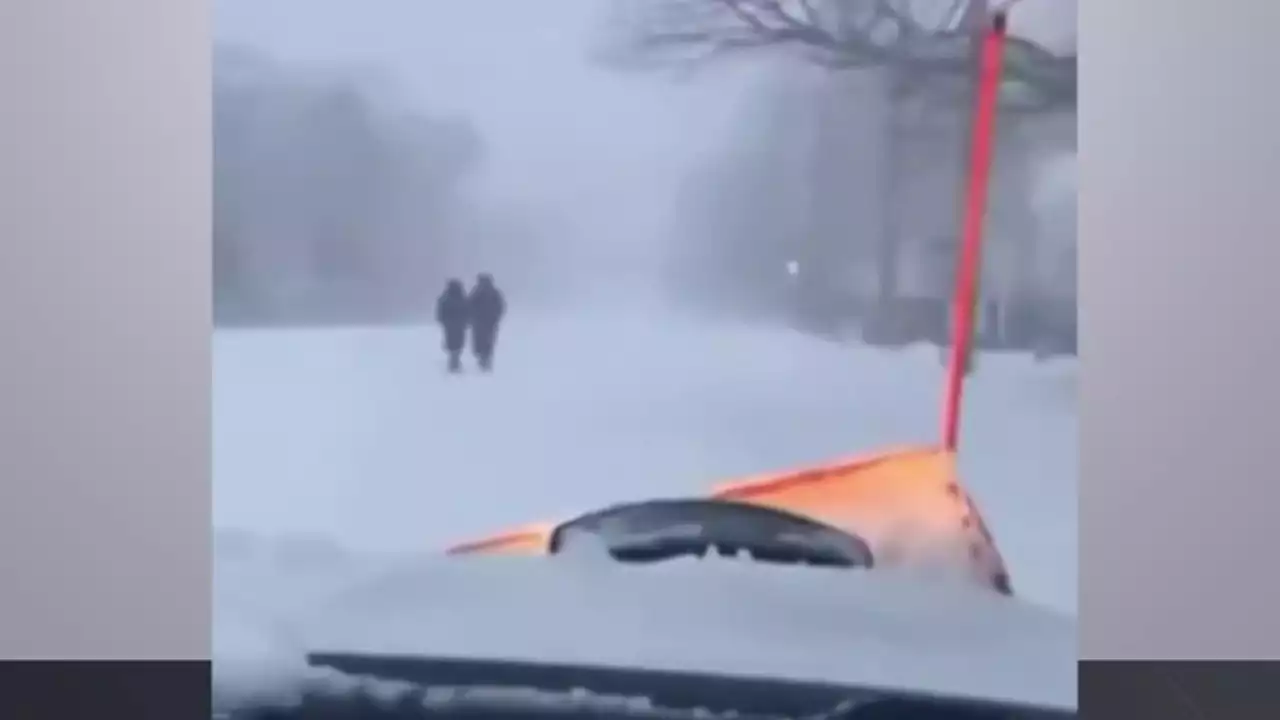 Video Appears to Show 2 Jewish Men Blasted With Snow and Ice by Plow; They Say It Was on Purpose