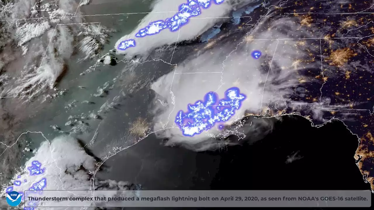 WMO certifies two megaflash lightning records