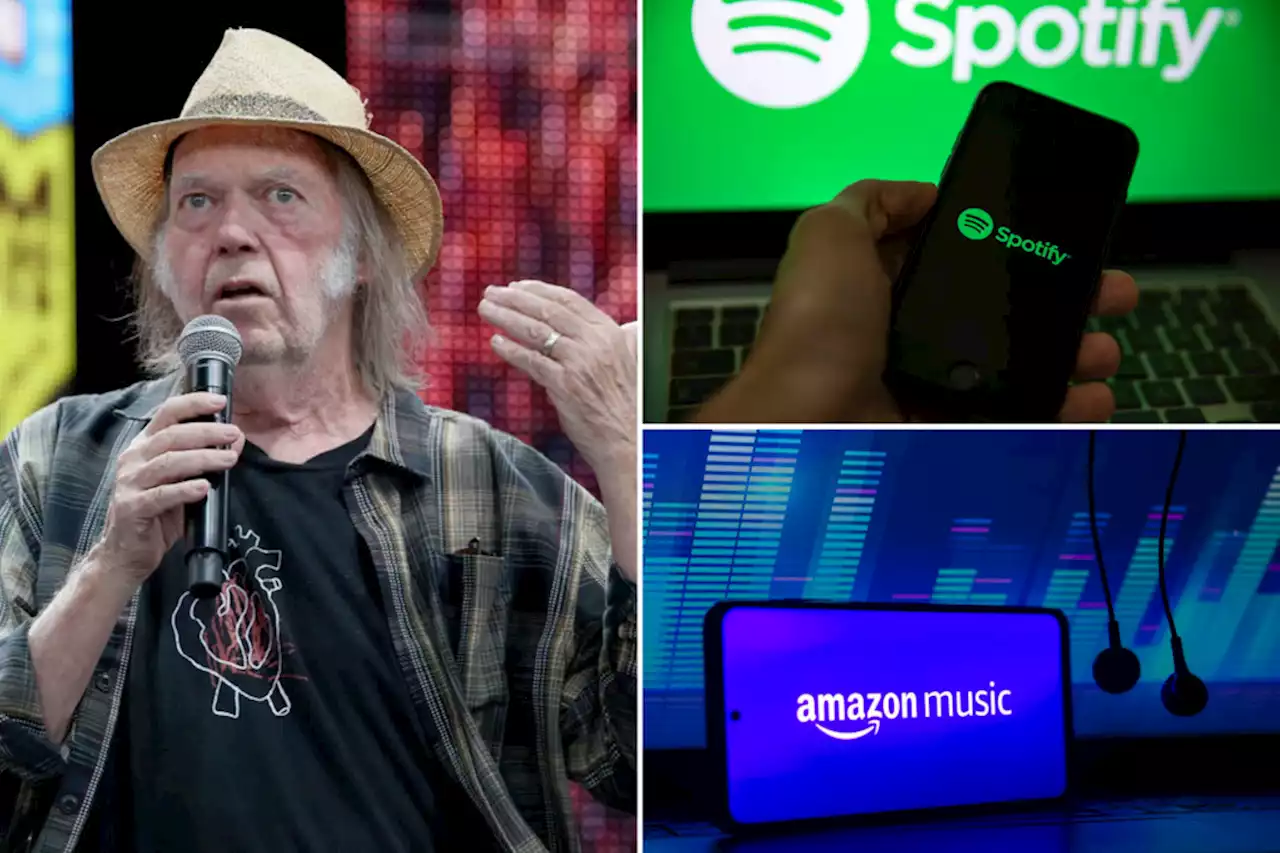 Neil Young offers fans free Amazon Music subscriptions during Spotify controversy