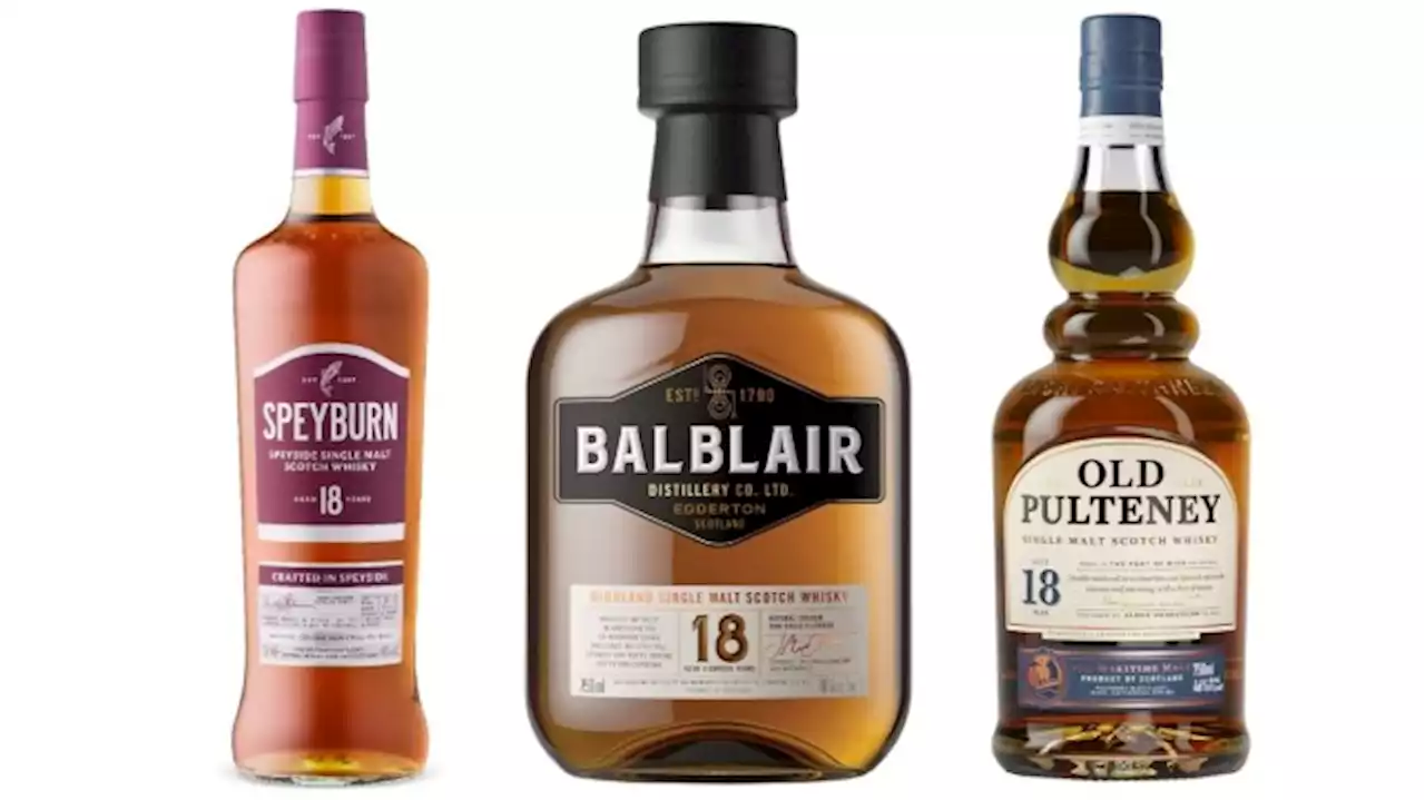 Tasting: Three 18-Year-Old Single Malt Whiskies from Balbair, Speyburn and Old Pulteney