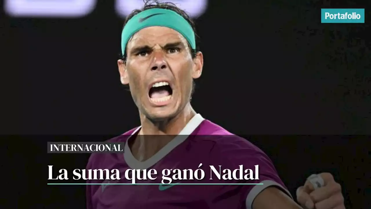 Esta es la millonaria suma que ganó Rafael Nadal por su Grand Slam 21