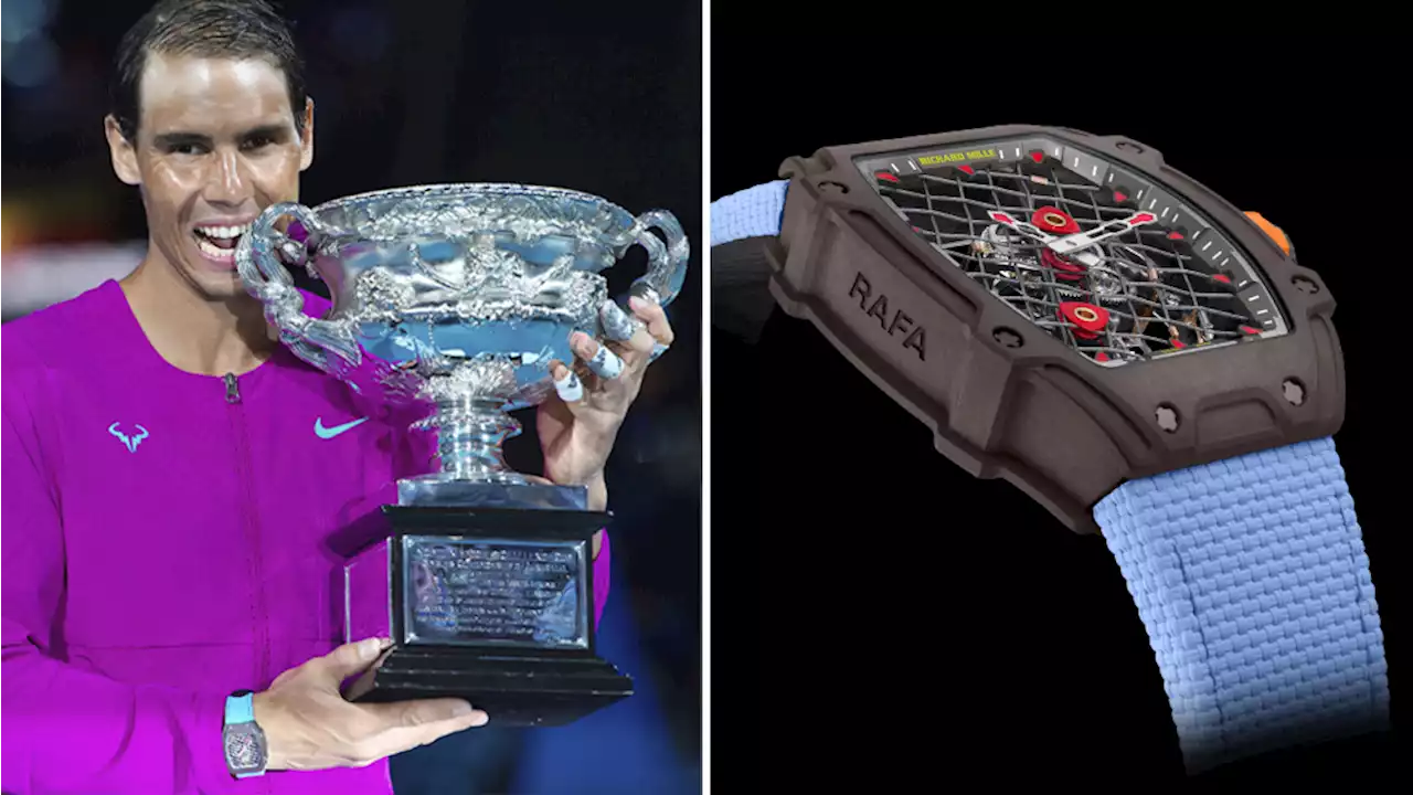 Rafael Nadal Wore a $1 Million Richard Mille Watch While Breaking the All-Time Grand Slams Record