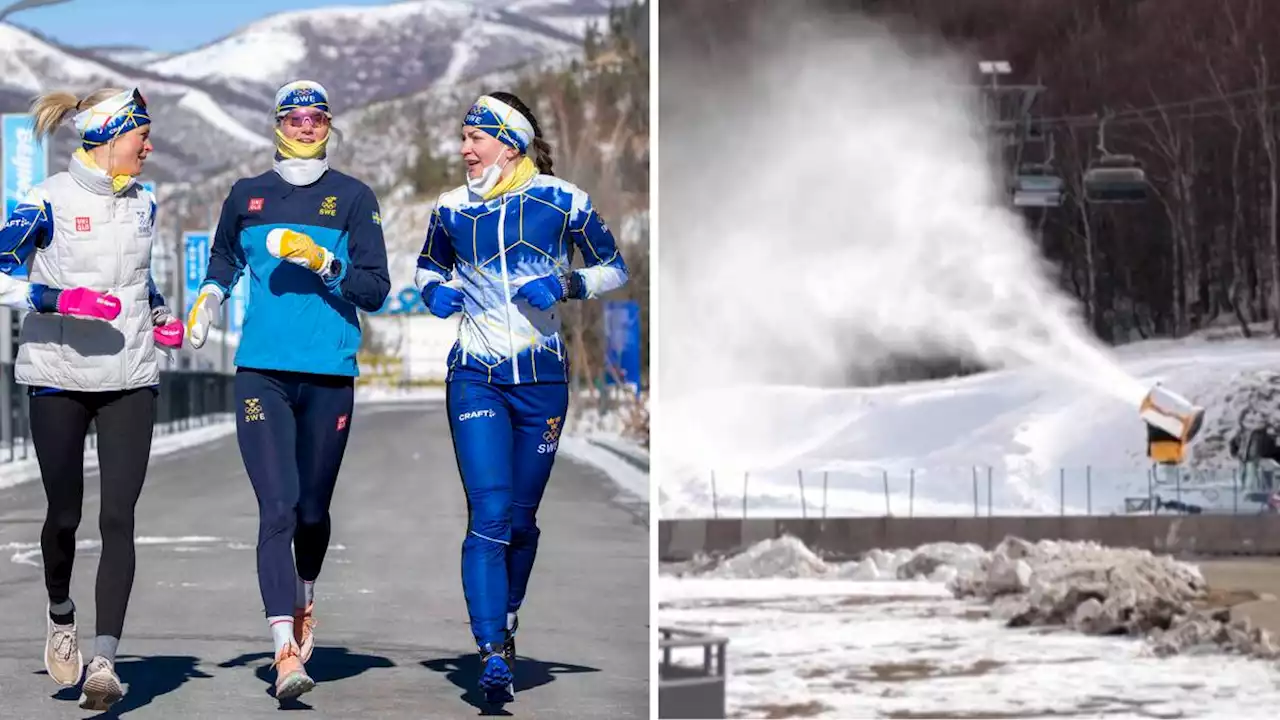Peking 2022: Utmaningen i skidorten: ”Ingen luftfuktighet och hård vind”