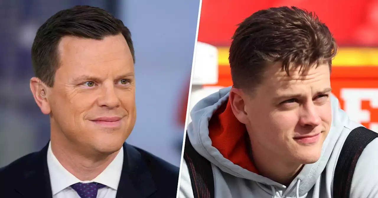 Willie Geist could be Bengals QB Joe Burrow's twin and shared a photo to prove it