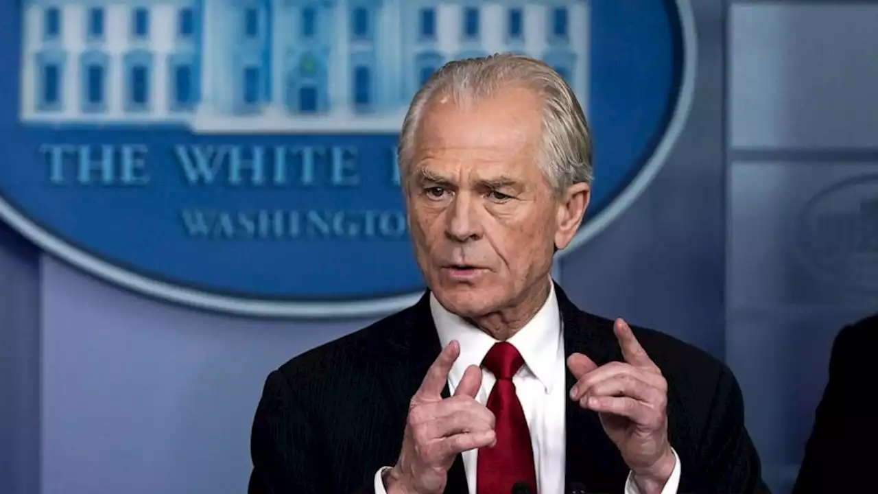 Jan. 6 committee subpoenas Trump adviser Peter Navarro