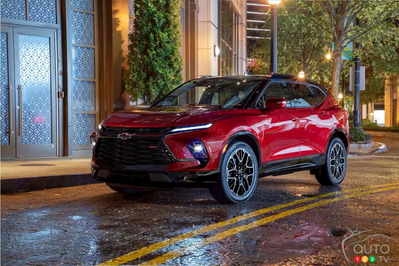 Des améliorations pour le Chevrolet Blazer 2023 | Actualités automobile | Auto123