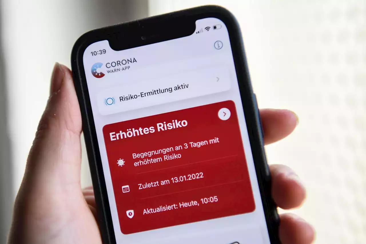 Warnung auf Corona-App reicht nicht mehr für Anspruch auf PCR-Test