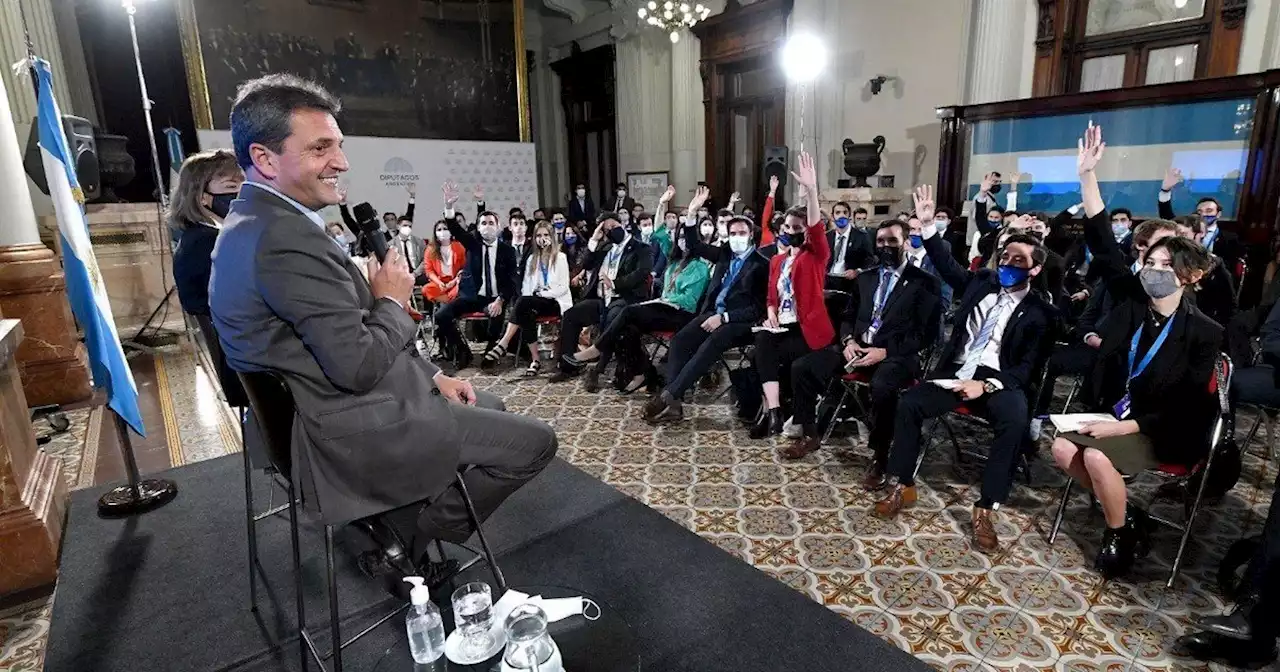 Sergio Massa 'no tiene dudas' de que el Congreso ratificará el acuerdo con el Fondo Monetario