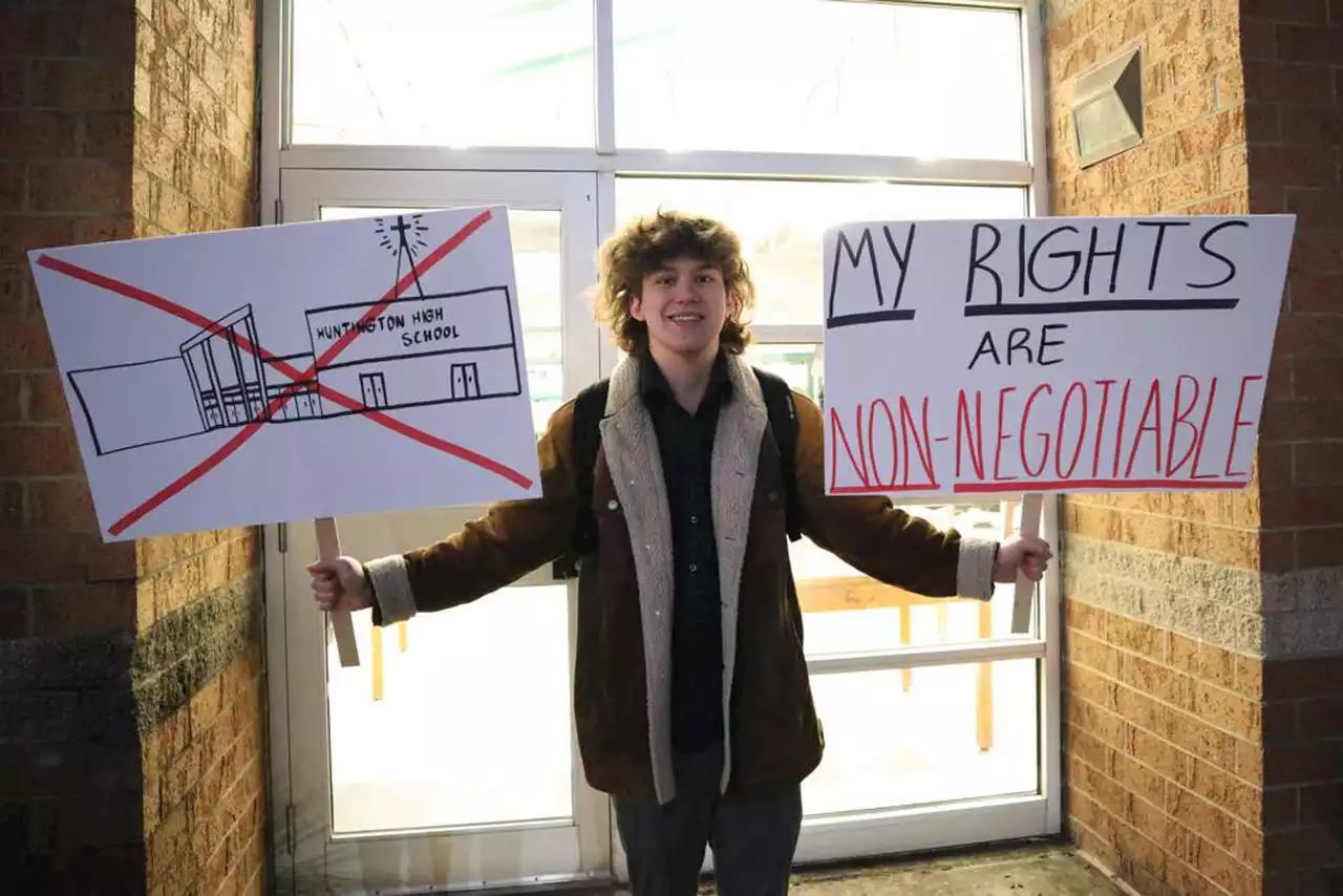 Christian revival at West Virginia high school spurs student walkout