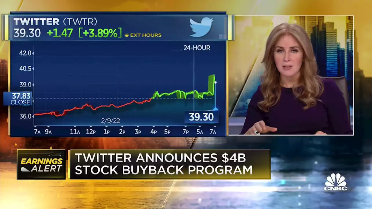 Twitter misses earnings expectations across the board, authorizes $4 billion in share buybacks