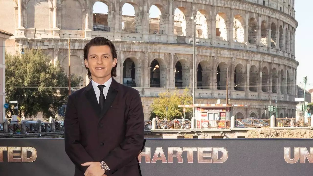 Tom Holland è a Roma! L'attore presenta il suo nuovo film Uncharted