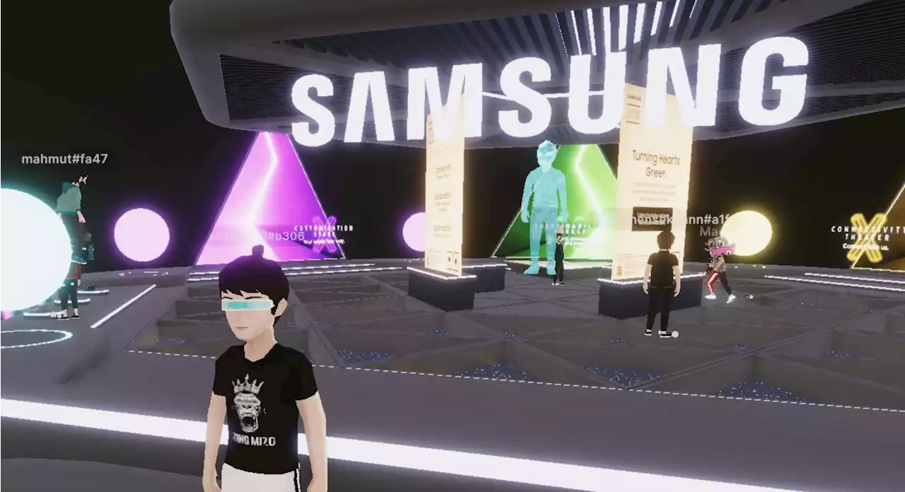 Samsung Debuts on the Decentraland Ethereum Metaverse