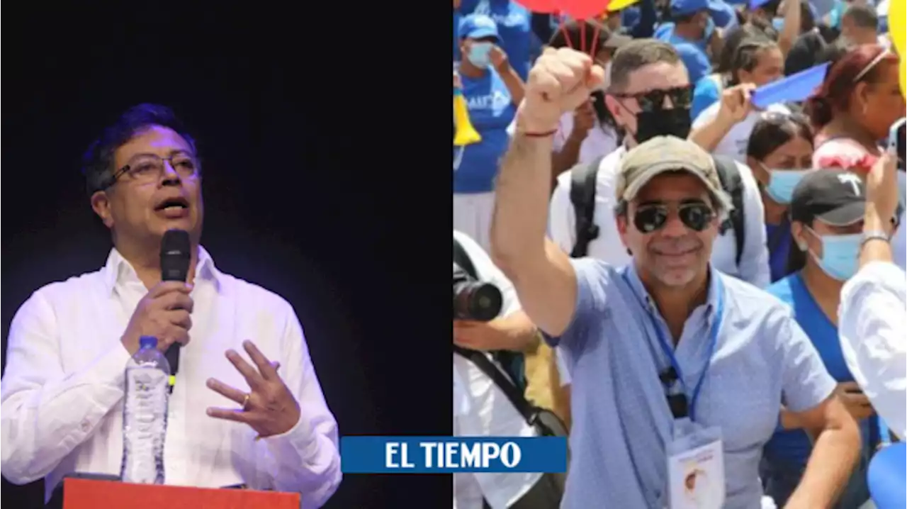 El rifirrafe entre Gustavo Petro y Álex Char tras debate en Barranquilla