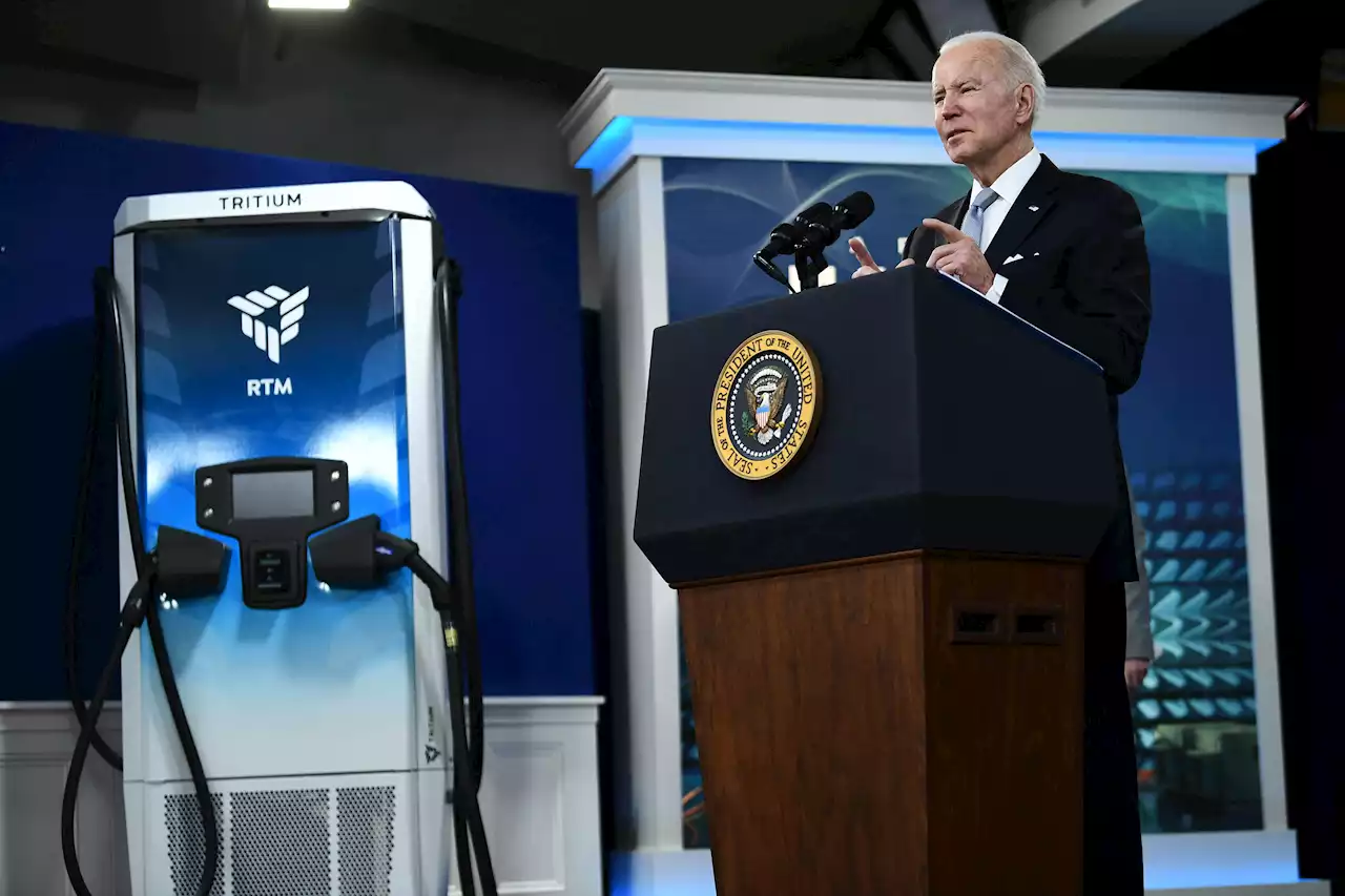 Biden Opens Access To $5 Billion To Build National EV Charging Network