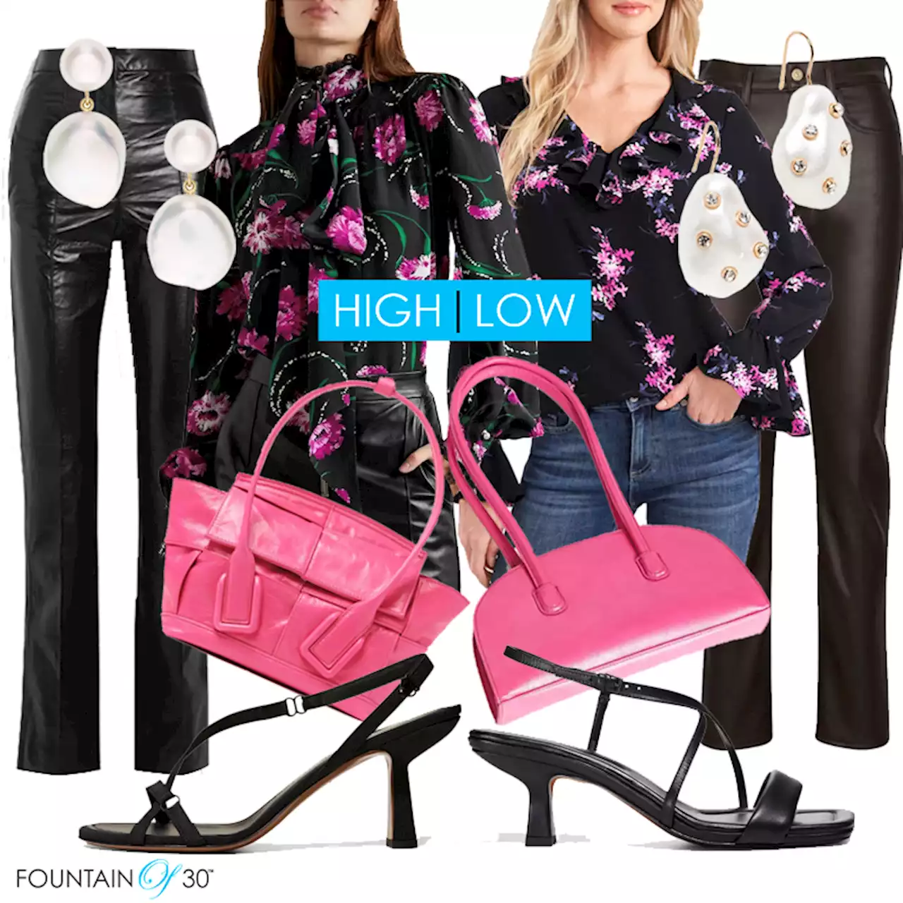 A Chic High Low Date Night Outfit For Valentine's Day