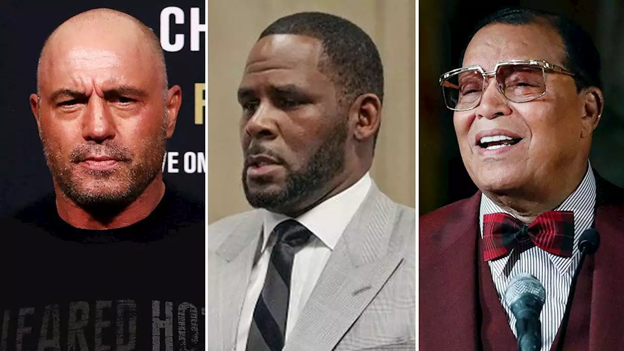 Alleged sex traffickers, rapists, antisemites remain on Spotify without issue while Rogan faces boycott calls