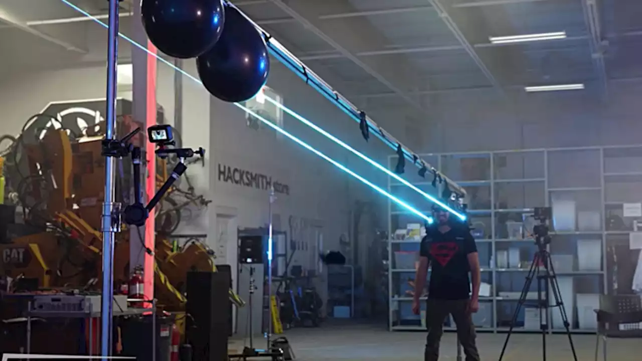 Superman's 'Heat Vision' comes to life with new, eye-tracking lasers