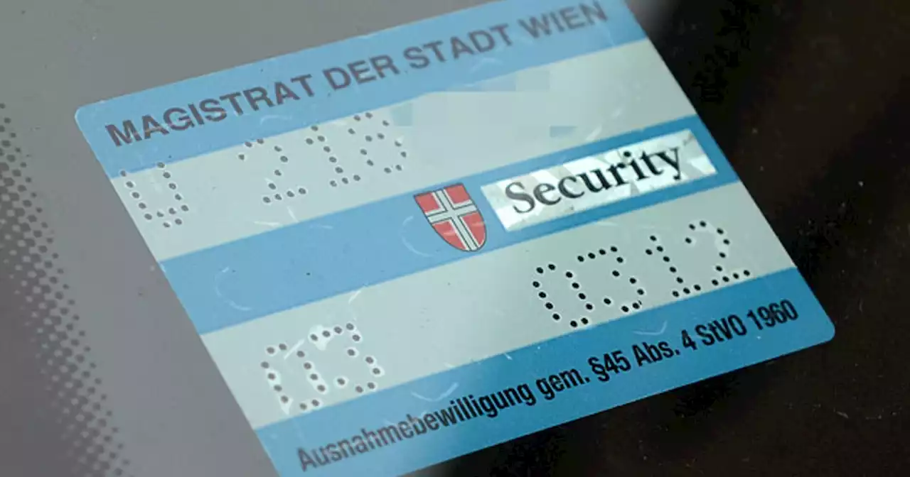 Wien: IT-Probleme bei Parkpickerl-Anträgen behoben