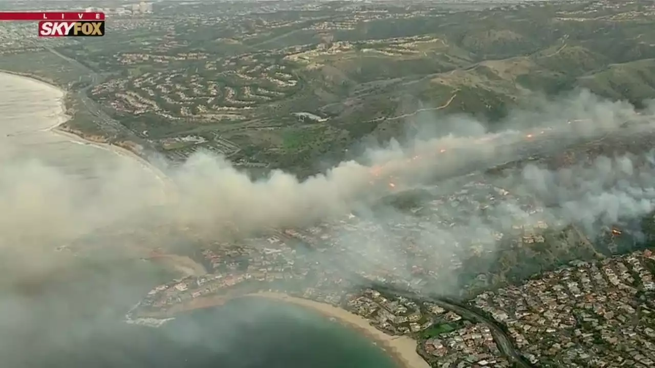 Emerald Bay brush fire: Mandatory evacuation orders issued in Laguna Beach