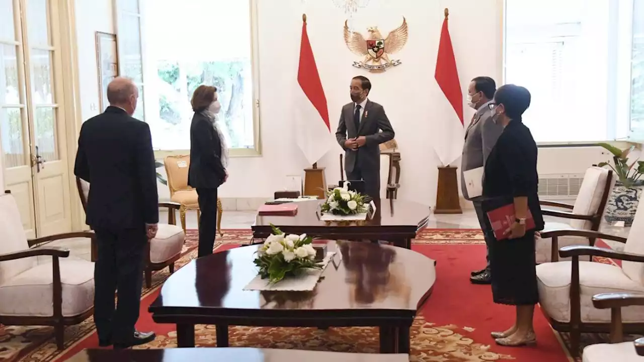 Jokowi Teken MoU Soal Alutsista dengan Menteri Angkatan Bersenjata Prancis