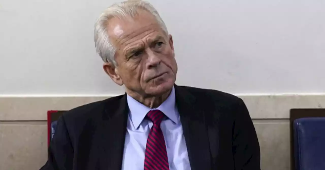 Jan. 6 select committee subpoenas Trump adviser Peter Navarro