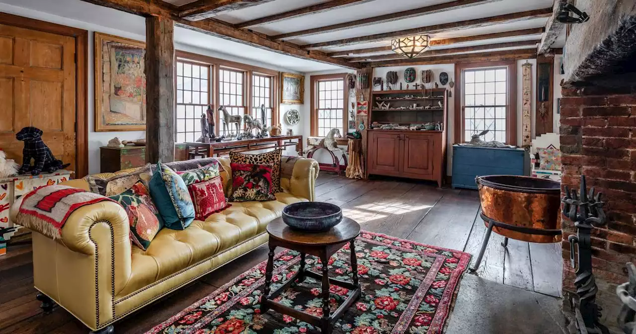 A 1740 Connecticut House With a Wall-Sized Hearth