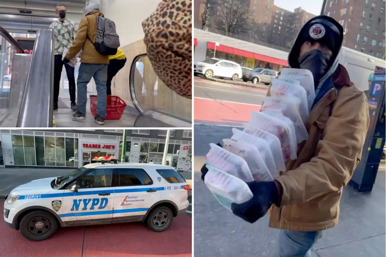 Where’s the beef? Video shows man stealing 10 steaks from NYC Trader Joe’s