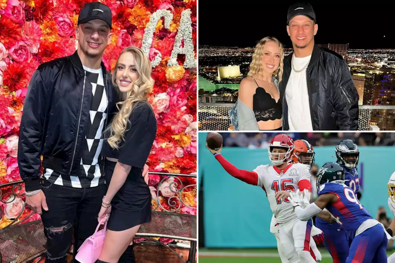 Patrick Mahomes, Brittany Matthews spent ‘too many’ days in Vegas