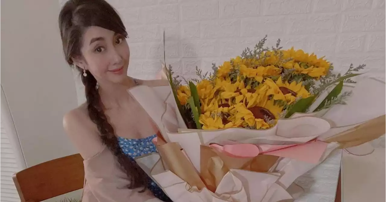 Alodia Gosiengfiao gets massive flower bouquet from secret admirer ahead of Valentine's Day - Latest Chika