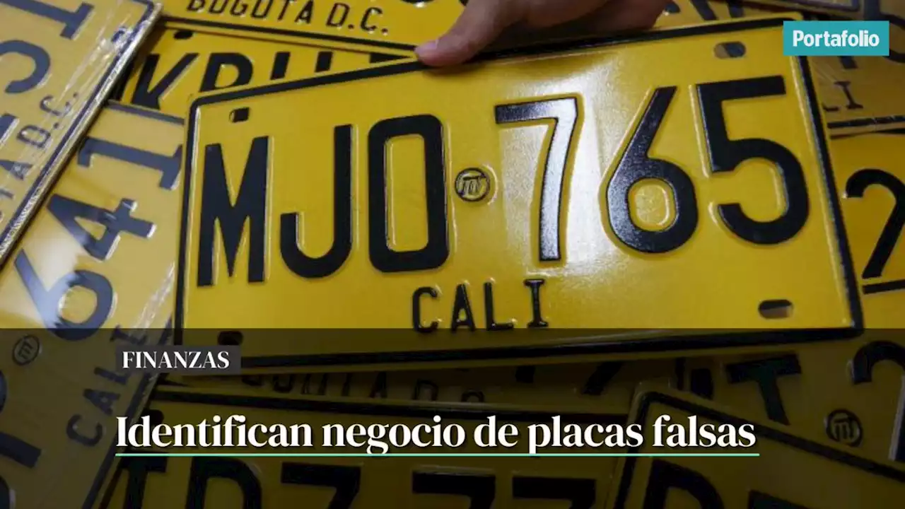 Tenga cuidado: así están clonando placas en Bogotá