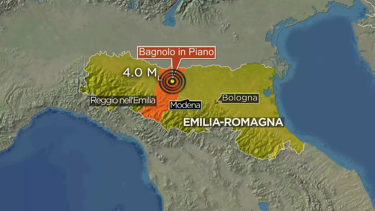 Trema la terra in Emilia, avvertita tra Modena e Reggio Emilia una seconda scossa di terremoto