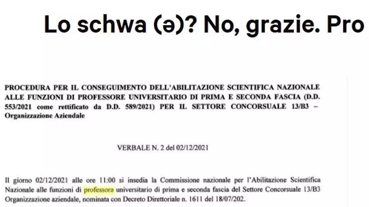 La 'e' capovolta minaccia per la lingua italiana o segno di un'Italia inclusiva?