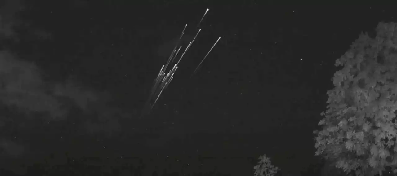 Fiery death of SpaceX Starlink satellites captured on video after geomagnetic storm