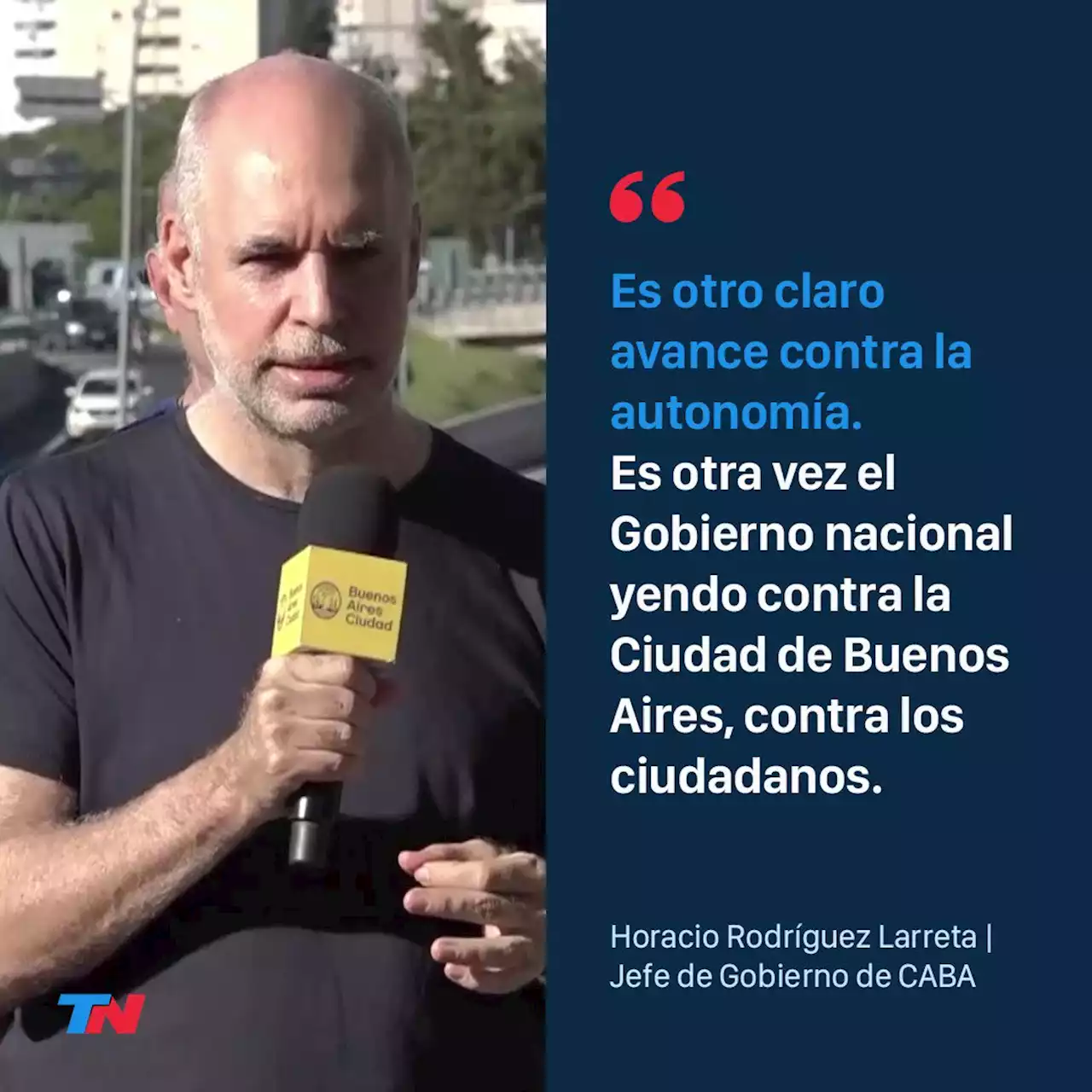 Rodríguez Larreta, sobre el traspaso de colectivos: “Es otro embate del Gobierno contra la Ciudad”