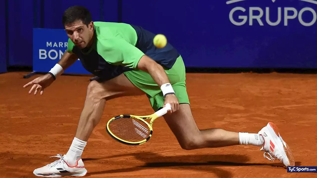 Delbonis, molesto por los silbidos ante Del Potro en el Argentina Open - TyC Sports