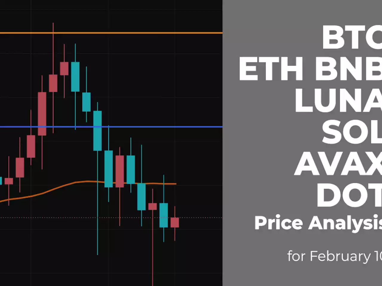 BTC, ETH, BNB, LUNA, SOL, AVAX and DOT Price Analysis for February 10