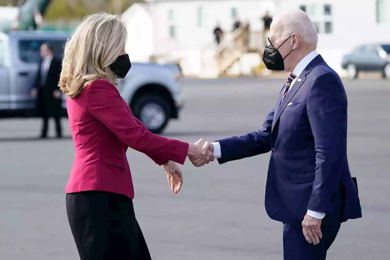 Spanberger joins Biden in her district to talk prescription drug costs