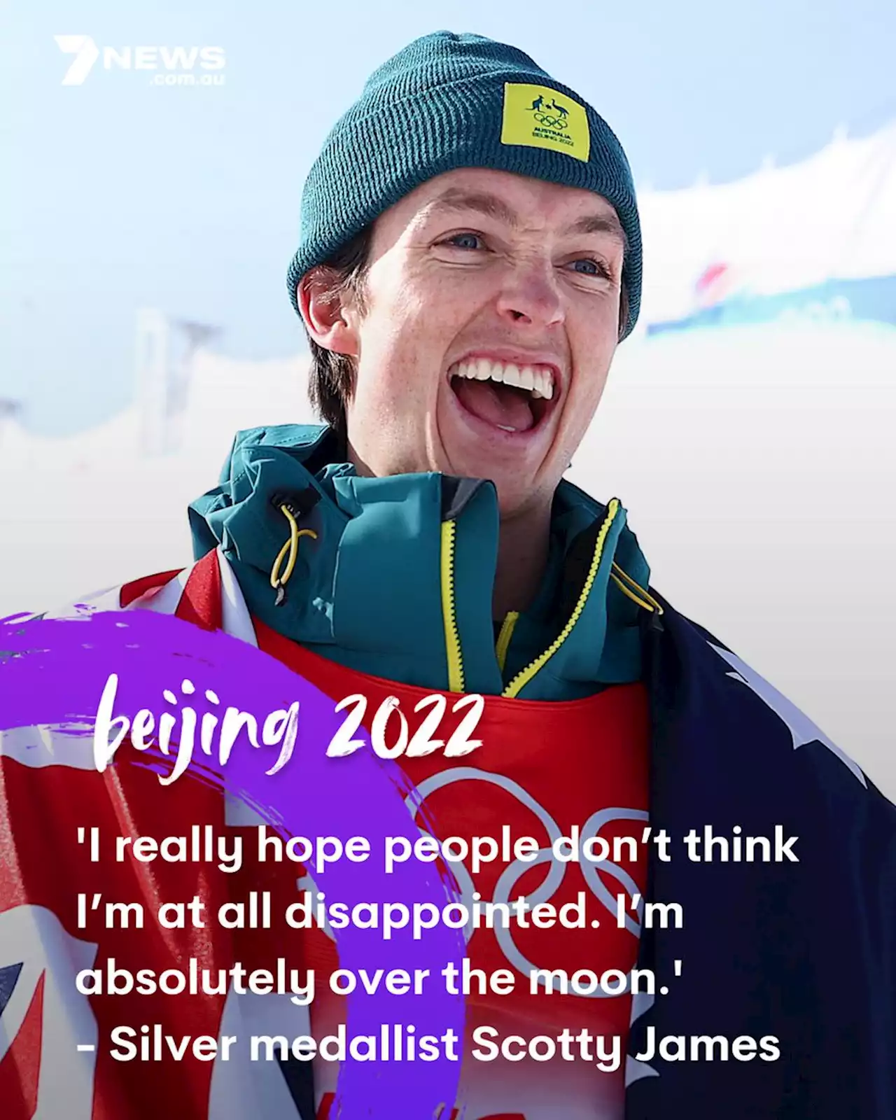 Scotty James ‘thrilled’ after winning silver in epic Beijing 2022 halfpipe final