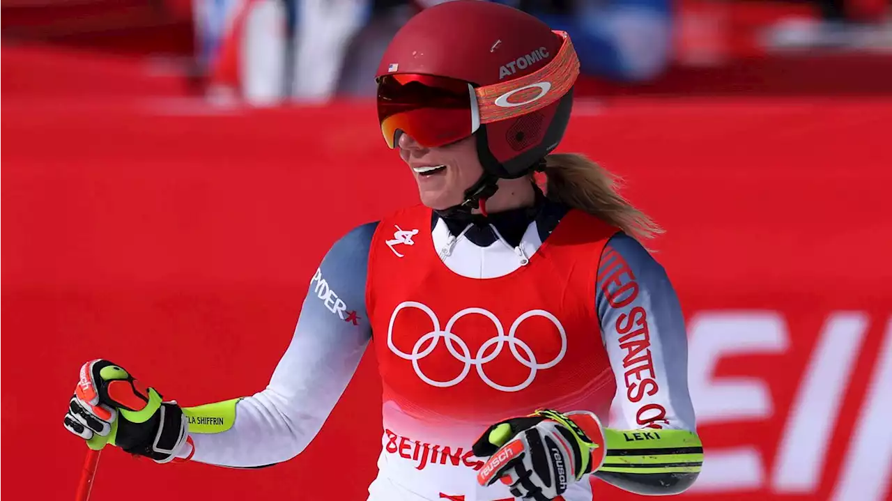 'Big relief': Mikaela Shiffrin finishes skiing race for 1st time at 2022 Winter Olympics