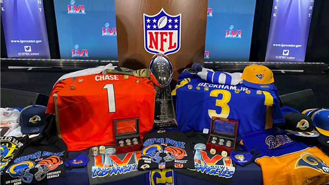 $97.8 Million Worth Of Fake Sports Memorabilia Seized In Run-Up To Super Bowl