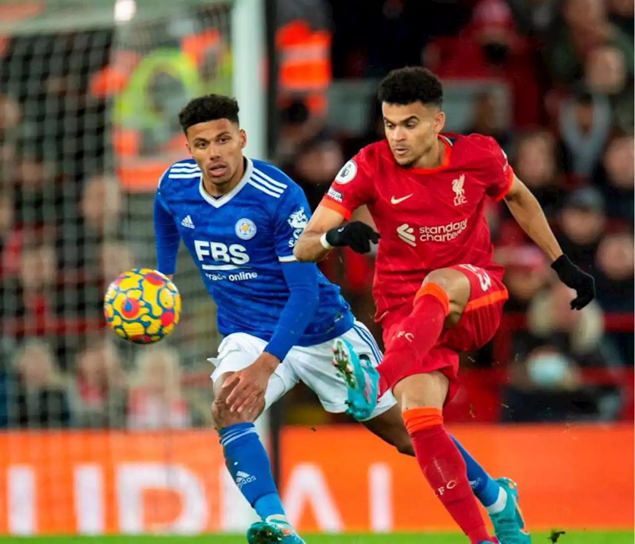 Luis Díaz fue titular con el Liverpool y no decepcionó