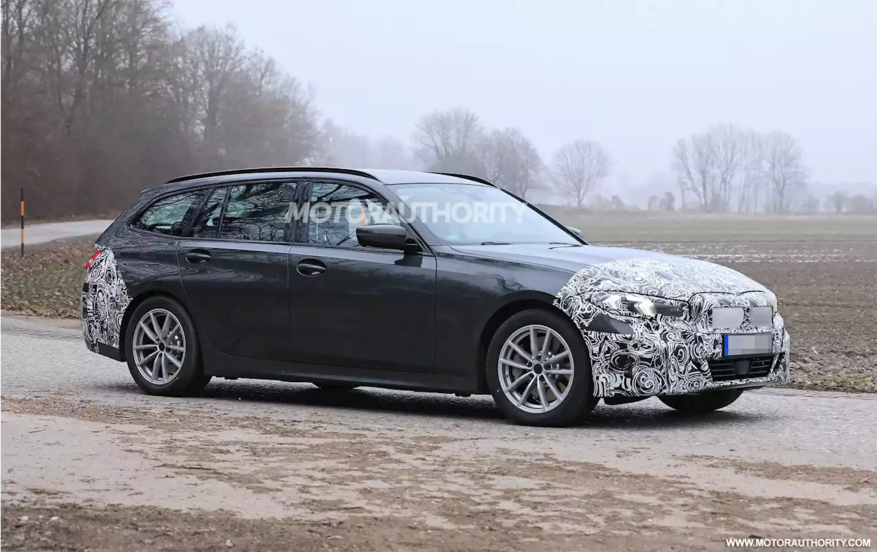 2023 BMW 3-Series Touring spy shots: Updated wagon spied