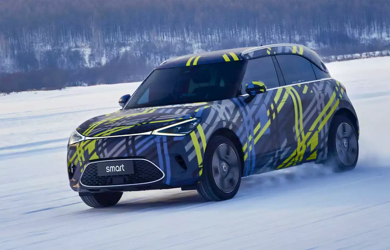 Rebooted Smart teases #1 electric crossover due in 2022