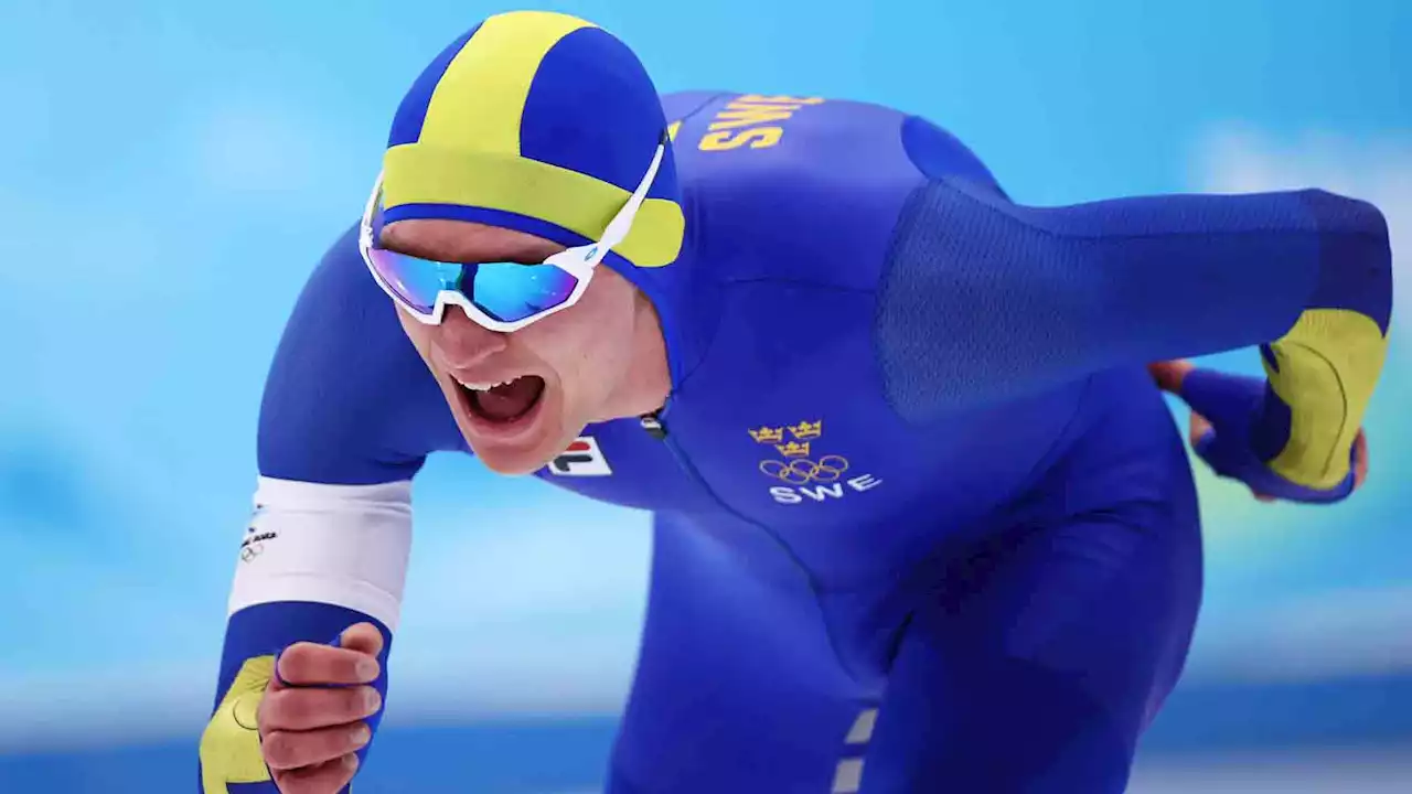 Swedish Speed Skater Nils van der Poel Breaks Own World Record in 10000m To Win Gold