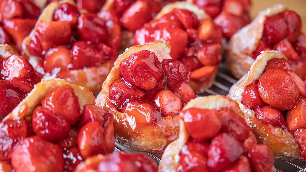 The Donut Man's Famous Strawberry Goodies Are Back